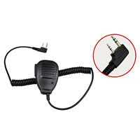 Mikrofon Speaker Walkie Talkie Baofeng Termurah untuk Baofeng BF-888S UV-5R UV-82 UV-16 Pro Radio Dua Arah