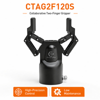 Pince robotique collaborative CTAG2F120S pour l'entretien de machines CNC, le chargement et le déchargement robotisés