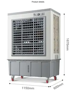 Wholesale of small 3.5L durable vertical dormitory breeze swamp water-cooled air cooler by manufacturer