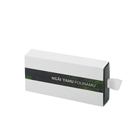 Boîte de parfum personnalisée biodégradable avec logo, 50 ml, boîte de parfum de luxe en papier avec tiroir et insert de rangement