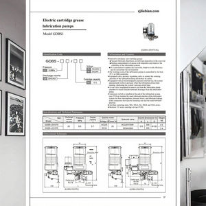 Progressieve, Elektrisch Aangedreven Ingeblikte Vetsmeerpomp, Spanning 220V/24V - Product Image 4
