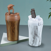 Mugs de voyage isothermes sous vide en acier inoxydable 18/8 à double paroi de 400 ml, anti-fuite, avec logo personnalisé, par Emerit Manufacturer, modèle 2026