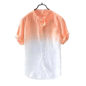 เสื้อยืดคอกว้างแขนสั้นผู้ชายคอลเลคชั่นฤดูร้อน ผ้าฝ้าย 100% แห้งเร็ว ระบายอากาศได้ดี เป็นมิตรกับสิ่งแวดล้อม เหมาะสำหรับใส่ลำลอง - Product Image 3