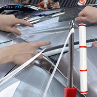 Film de protection de peinture automobile auto-adhésif TPU PPF auto-réparant 1,52*15m 6,5 mil Blanc Piano Anti-sable
