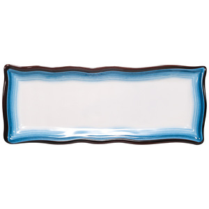 Plato Rectangular para Sushi de Melamina Irrompible, Bandeja para Servir Comida en Hoteles - Product Image 2