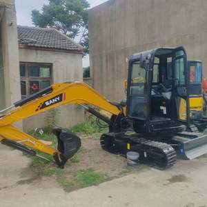 Para excavadora mini SY35 de 3 toneladas, motor de orugas de alta eficiencia, casi nuevo, en buen estado, a bajo precio. - Product Image 1