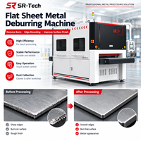 Machine de décapage de scories pour tôles en acier au carbone, pour les bords de découpe plasma et laser