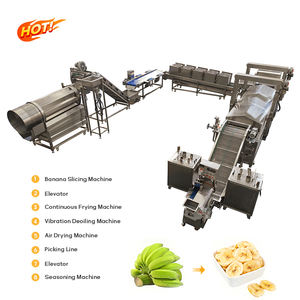 Ligne de production de frites semi-automatique à petite échelle, construction durable, qualité d'exportation, acier inoxydable 304, pour la friture de tranches de banane. - Product Image 4