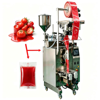 Machine verticale automatique de conditionnement de détergent liquide et de savon liquide en sachets, sans air, à scellage à chaud