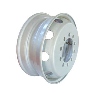 卸売ホイールリム 22.5 トラックタイヤリム シルバー カスタムOEMスチール CBDアダプター カラー 素材 原産地 ボルトタイプ サイズ 年式 - Product Image 3