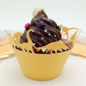 Decoraciones Personalizadas para Cupcakes, Envoltorios de Papel de Doble Cara para Fiestas Infantiles, Bodas y Cumpleaños - Product Image 4