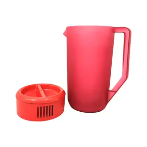 Plastic Pitcher With Lid BPA Free Drinking Water Jug Large Capacity Tea Kettle PP Plastic Water Pitcher With Lid And Handle