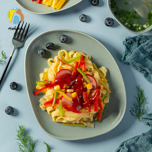 Salsa de fideos Konjac sin gluten-Pasta instantánea Shirataki Oat Tagliatelle para dietas <span class=keywords><strong>veganas</strong></span> empaquetada en caja o bolsa - Product Image 5
