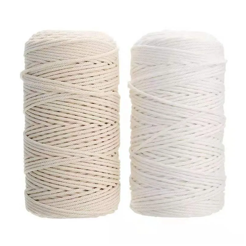 Made in China hochwertige Qualität Großhandel Baumwolle Makramee Schnur Seil
