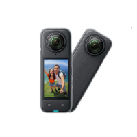 Caméra d'action Insta360 X4 4K pour les sports, étanche à 30 m, stockage sur carte MicroSD, tournage en extérieur avec Wi-Fi