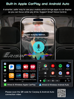 Pemutar DVD Mobil 7 Inch Android 14.0 DSP IPS Wireless CarPlay 4G LTE Slot untuk Toyota Corolla RAV4 Terios Radio Mobil ES6612C