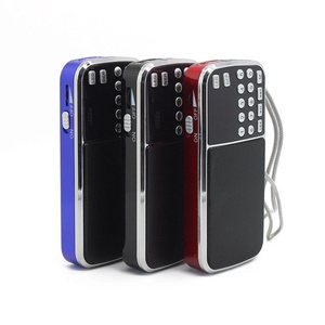 Radio FM Mini Portátil L-088 con Reproductor MP3, Alta Fidelidad, Efectos de Sonido Estéreo y Soporte para Tarjeta USB/TF, Gran Venta 2025 - Product Image 1