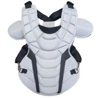 Protecteur de poitrine pour hommes Baseball Catcher Shirt EVA Foam Guard Rembourré pour Football T Ball Softball Sports Chest Protective Padded