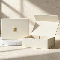 Boîte en papier rigide de luxe personnalisée, emballage cadeau haut de gamme pour les produits de mode et de style de vie, boîtes personnalisées de haute qualité en gros