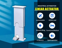 JDR Actionneur linéaire électrique à hauteur réglable 3 segments Colonne de levage pour meubles Prix d'usine