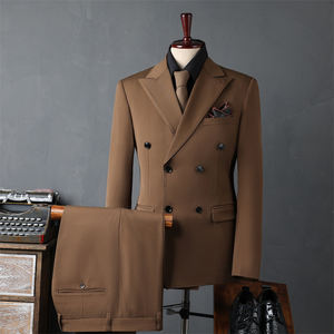 Abito Slim Fit da <span class=keywords><strong>uomo</strong></span> <span class=keywords><strong>blazer</strong></span> abiti da sposa con chiusura a bottoni <span class=keywords><strong>giacca</strong></span> da lavoro <span class=keywords><strong>uomo</strong></span> taglie forti estate stagione invernale - Product Image 1