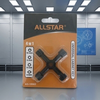 All Star Clé triangulaire professionnelle 4 en 1 clé universelle pour armoire d'ascenseur électrique de train Valve d'armoire en alliage