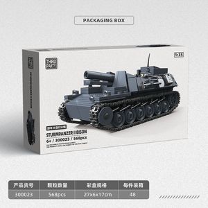 Blocchi da Costruzione Full Crown Third Party 300023, Modello di Carro Armato Militare Autocarrato Assemblato in Scala 1:35, per Età 6-14 Anni B - Product Image 5