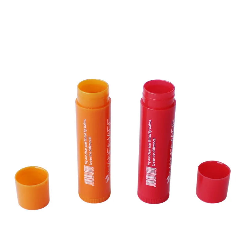 Bahan Pp Kualitas Tinggi Populer Lip Stick Roller Balm Tabung Wadah dengan Kemasan Kustom