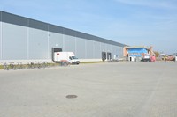 Estación de Transferencia para Carga y Descarga Logística, Mantenimiento y Reparación de Automóviles, Edificio de Estructura de Acero Resistente y de Alta Calidad