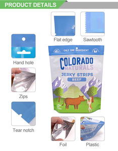 Bolsa Doypack Personalizada <span class=keywords><strong>de</strong></span> Grado Alimenticio con Cierre para Jugo <span class=keywords><strong>de</strong></span> <span class=keywords><strong>Naranja</strong></span> Fresco en Polvo - Product Image 6