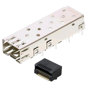 0747540104 Connecteur de cage SFP+ 1x1 pour fibre <span class=keywords><strong>optique</strong></span> enfichable Ethernet 2007194-1 - Product Image 4