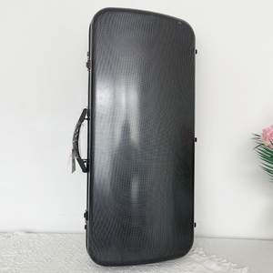 Estuche Doble Resistente a los Arañazos <span class=keywords><strong>de</strong></span> Fibra <span class=keywords><strong>de</strong></span> Carbono Compuesta para Violín y <span class=keywords><strong>Viola</strong></span>, con Resistencia a la Presión y Portabilidad - Negro Sereno - Product Image 3