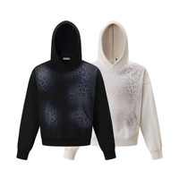Sweat-shirts à capuche épais pour hommes, coupe courte, style boxy, zippés, de haute qualité, personnalisables avec logo, directement de l'usine