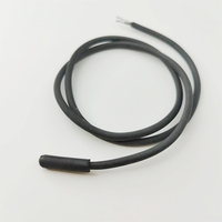 Sonde de température flexible IP67 IP68 TPE NTC 10K 3950 pour le contrôle du cycle de dégivrage des chambres froides