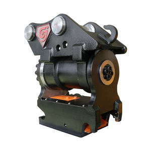 Godet d'excavatrice hydraulique GJEM avec coupleur rapide inclinable, fonction d'inclinaison à 180 degrés, type S GJTH3200 5T-8T, couple de 3200 Nm - Product Image 2
