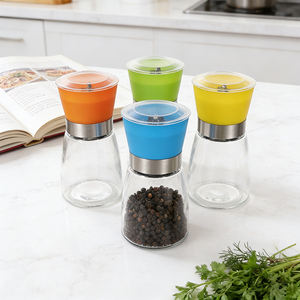 Moulin à sel et à poivre au <span class=keywords><strong>prix</strong></span> d'usine, accessoires de cuisine ménagers, shaker à poivre portable, récipient à épices, porte-bouteille - Product Image 3