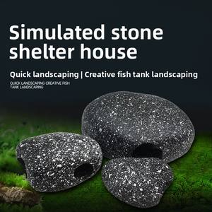 <span class=keywords><strong>Aquarium</strong></span> <span class=keywords><strong>Aquarium</strong></span> <span class=keywords><strong>Aquarium</strong></span> Decoratie En Landschap, Aardewerken Pot, Zeebrasempot, Onregelmatig Gevormde Drie Meren, Gesimuleerde Stenen Grot - Product Image 3