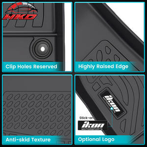 Alfombrillas para todo clima de TPE y revestimiento de maletero 3D moldeado impermeable para Hyundai Ioniq 5 N 2025-2026 - Product Image 3