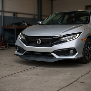 Tira Inferior de Parachoques Delantero para Honda Civic 2019+, Pieza de Repuesto Encajable, Nuevo Refuerzo de Riel de Parachoques, Accesorio de Carrocería - Product Image 1