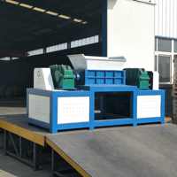 Machine de recyclage de pneus portable légère, broyeur mobile pour le traitement de pneus usagés à petite échelle