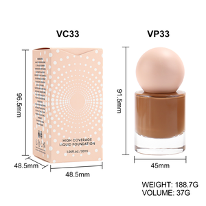 Long Lasting High Quality Make up Cream Private Label Full Coverage Waterproof and Matte Makeup Liquid <strong>Foundation</strong> - Product Image 6
