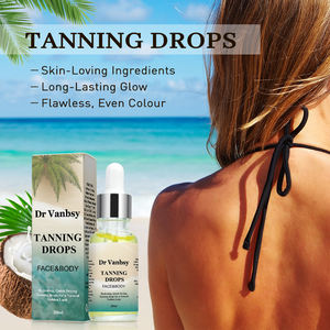 Gotas Autobronceadoras Veganas Orgánicas a Base de Hierbas de Marca Privada al por Mayor <span class=keywords><strong>para</strong></span> Rostro y Cuerpo, 20 ml - Product Image 2