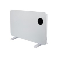 Panneau de commande numérique tactile circulaire unique, affichage numérique tactile rond, radiateur à convection pour chambre à coucher et salon