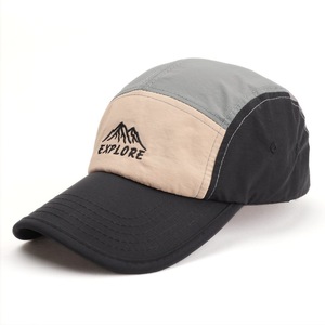Explore Mountain Embroidered Baseball Cap Unisex Outdoor Breathable <b>Waterproof</b> Polyester Five Panel <b>Hat</b> - Product Image 1