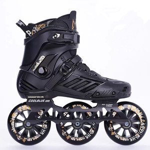 YSMLE Patins à Roues Alignées Hautes Performances Adultes Patins à Roues Alignées Professionnels de Fitness à 3 Roues Patins Freestyle - Product Image 4