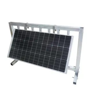 Yuens factory adjustable aluminium balcony triangle solar panel pv mounting rail support structure bracket system kit