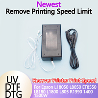 Accélérateur de vitesse d'impression UV DTF DTG pour Epson L18050 L8050 ET8550 L8180 L1800 L805 R1390 Régulateur d'impression lente à chute de vitesse