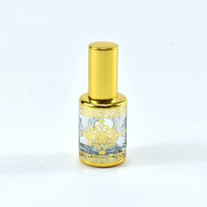 ภาชนะบรรจุน้ำหอมทำจากแก้วสีทองขนาด10มล. แบบพกพาได้หรูหราออกแบบได้เอง - Product Image 2