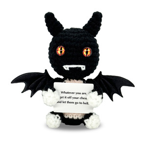 Nuevo Adorno de Ganchillo Hecho a Mano para Halloween, Regalo Divertido, Muñeco de Apoyo Emocional, Hecho en China - Product Image 4