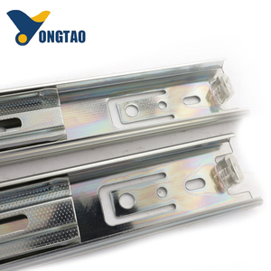 35 mm伸縮チャンネルボールベアリングキッチンキャビネット引き出しランナースライドレール家具ハードウェアスライド - Product Image 4